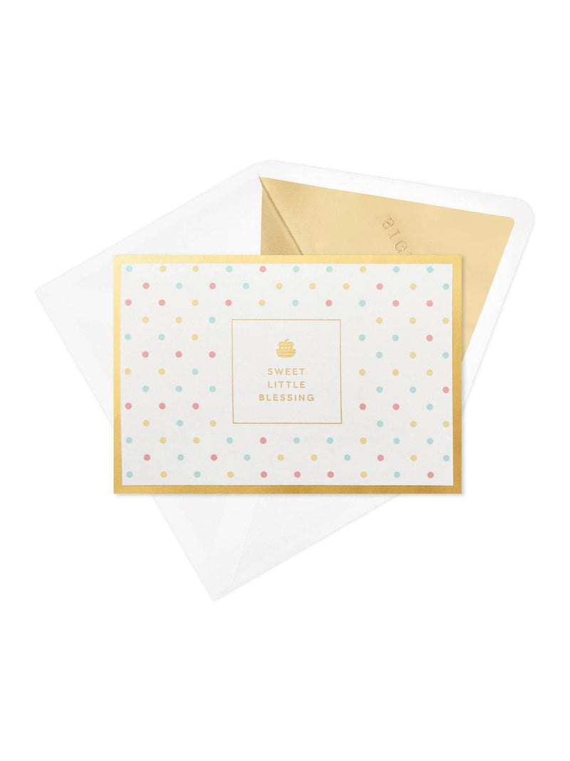 Hallmark new baby card 3D pop-up Noah's Ark design - British product