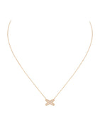 Chaumet Jeux de Liens rose gold diamond pendant (British brand)
