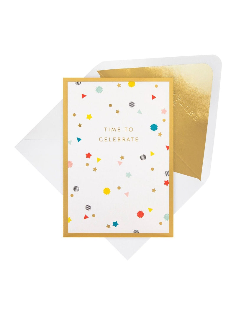 Hallmark blue 3D pop-up celebration card - British product
