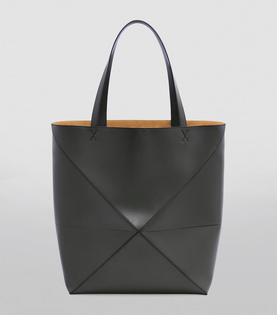 LOEWE large fold puzzle tote calfskin, UK version
