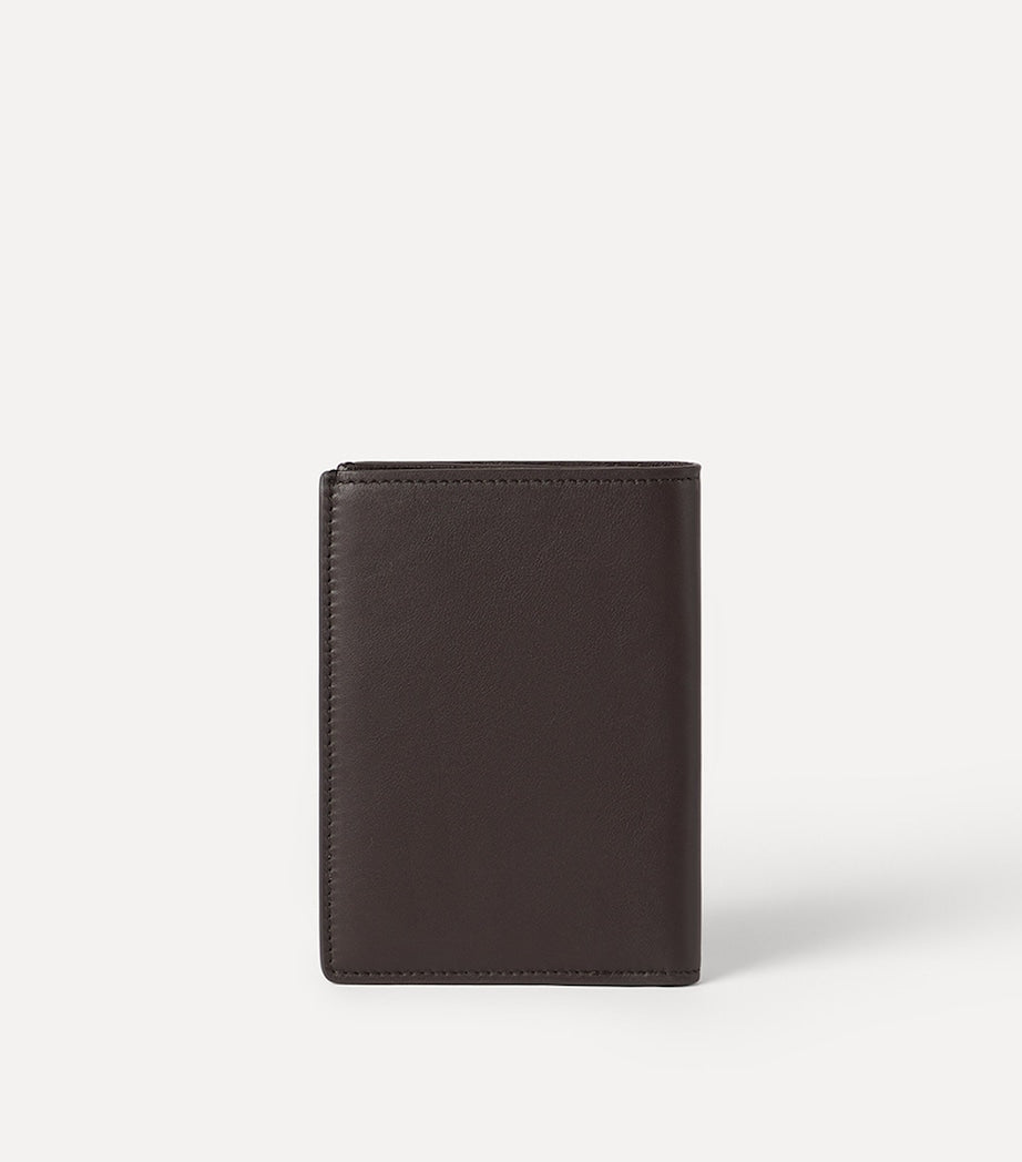 Brunello Cucinelli leather bifold card holder - British product