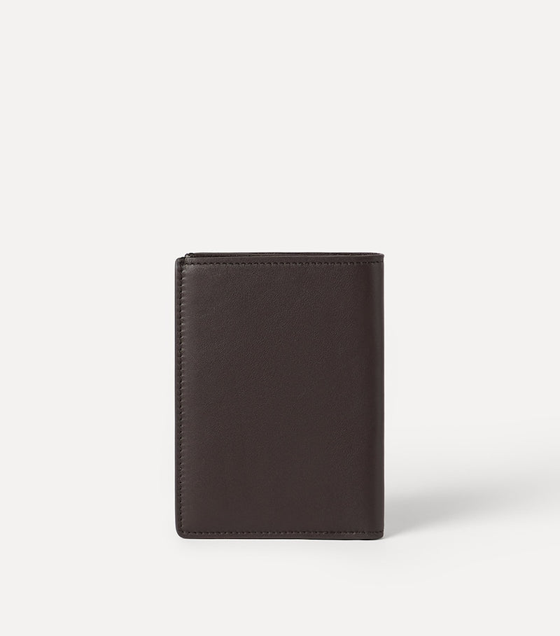 Brunello Cucinelli leather bifold card holder - British product