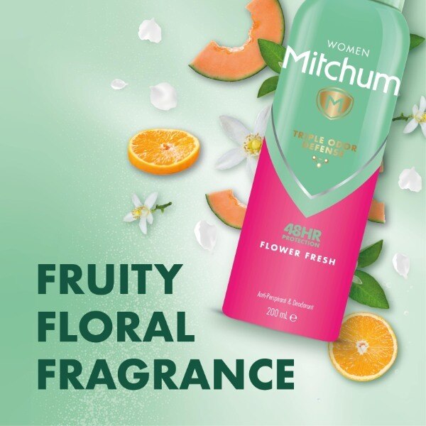 Mitchum Flower Fresh Anti-Perspirant Deodorant 200ml GOODS Superdrug   