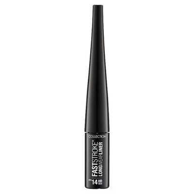 Collection Fast Stroke Long Wear Eyeliner Svart Eyeliner 4ml