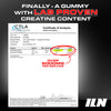 Iron Labs creatine gummies strawberry flavour 90 count (British brand)