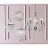 Argos Home clear beaded orb lampshade 25cm - British product