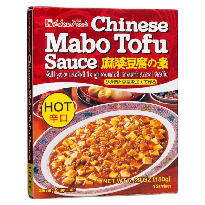 House Foods Mabo Tofu sauce hot 150g - British product