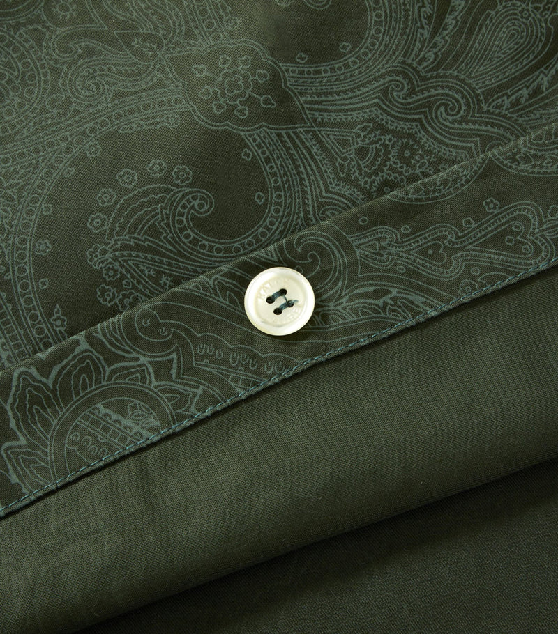 Ralph Lauren Doncaster double duvet cover with paisley pattern, 200cm x 200cm, imported from the UK