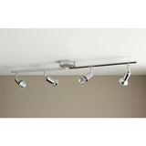 Argos Home Cromer 4-spotlight chrome ceiling bar (British brand)