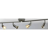 Argos Home Cromer 4-spotlight chrome ceiling bar (British brand)