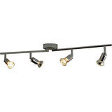 Argos Home Cromer 4-spotlight chrome ceiling bar (British brand)