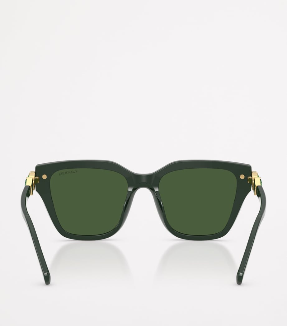 Swarovski acetate oversized SK6041 sunglasses, imported from the UK