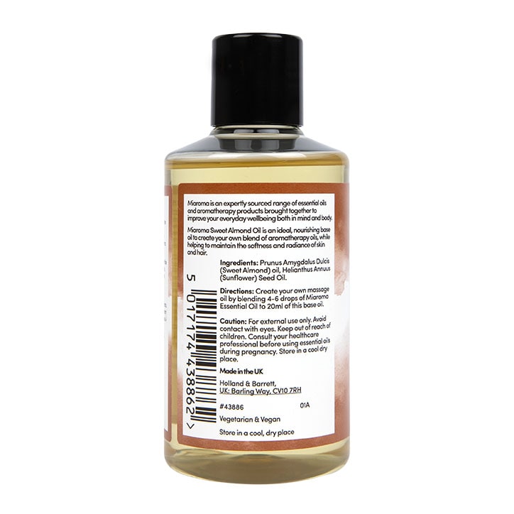 Miaroma Sweet Almond Base Oil 200ml - McGrocer