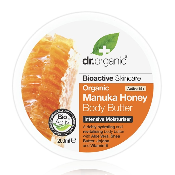 Dr Organic Manuka Honey Body Butter 200ml GOODS Holland&Barrett   