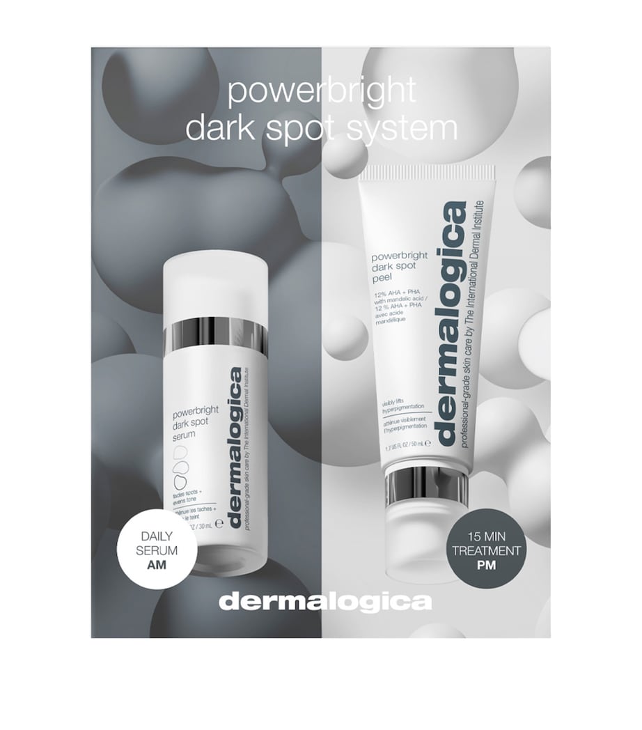 Dermalogica Powerbright dark spot system with serum and peel, UK version