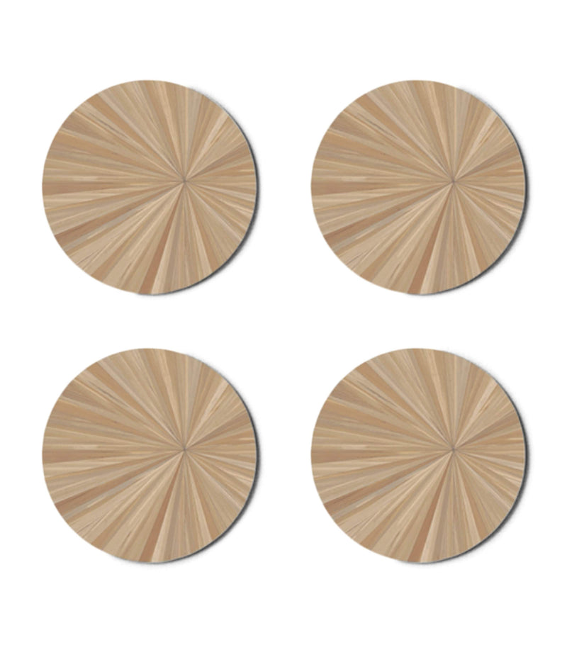 Hestia Soleil round coasters, UK version