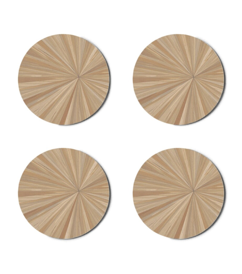 Hestia Soleil round coasters, UK version