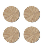 Hestia Soleil round coasters, UK version