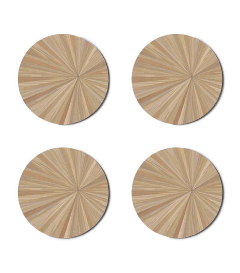 Hestia Soleil round coasters, UK version