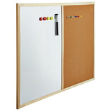 Cathedral 2-in-1 cork whiteboard 60x80cm, imported from the UK
