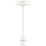 BG ceiling rose with BC light bulb fitting, UK version