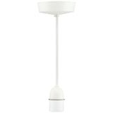 BG ceiling rose with BC light bulb fitting, UK version