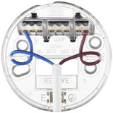 BG ceiling rose with BC light bulb fitting, UK version