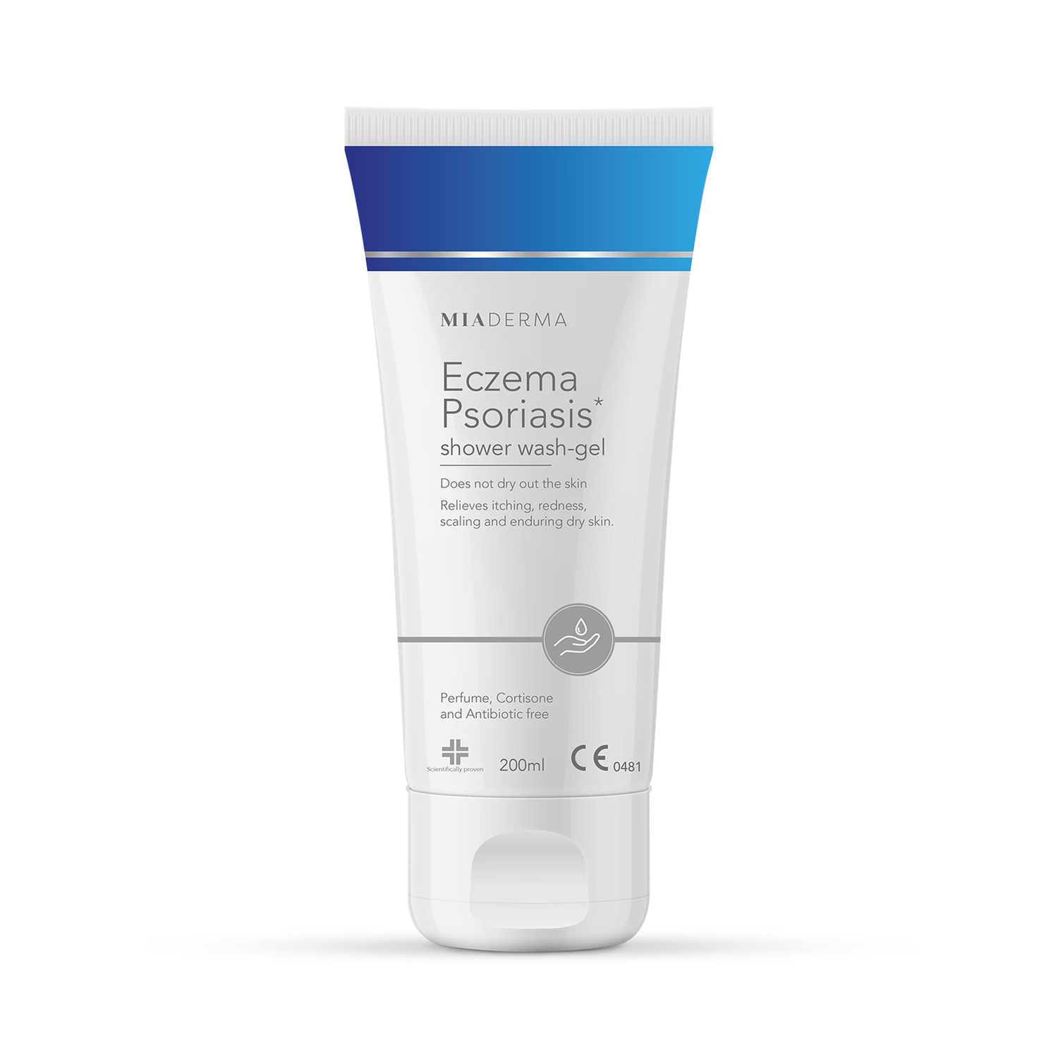 Miaderma Eczema & Psoriasis Shower Gel, imported from the UK
