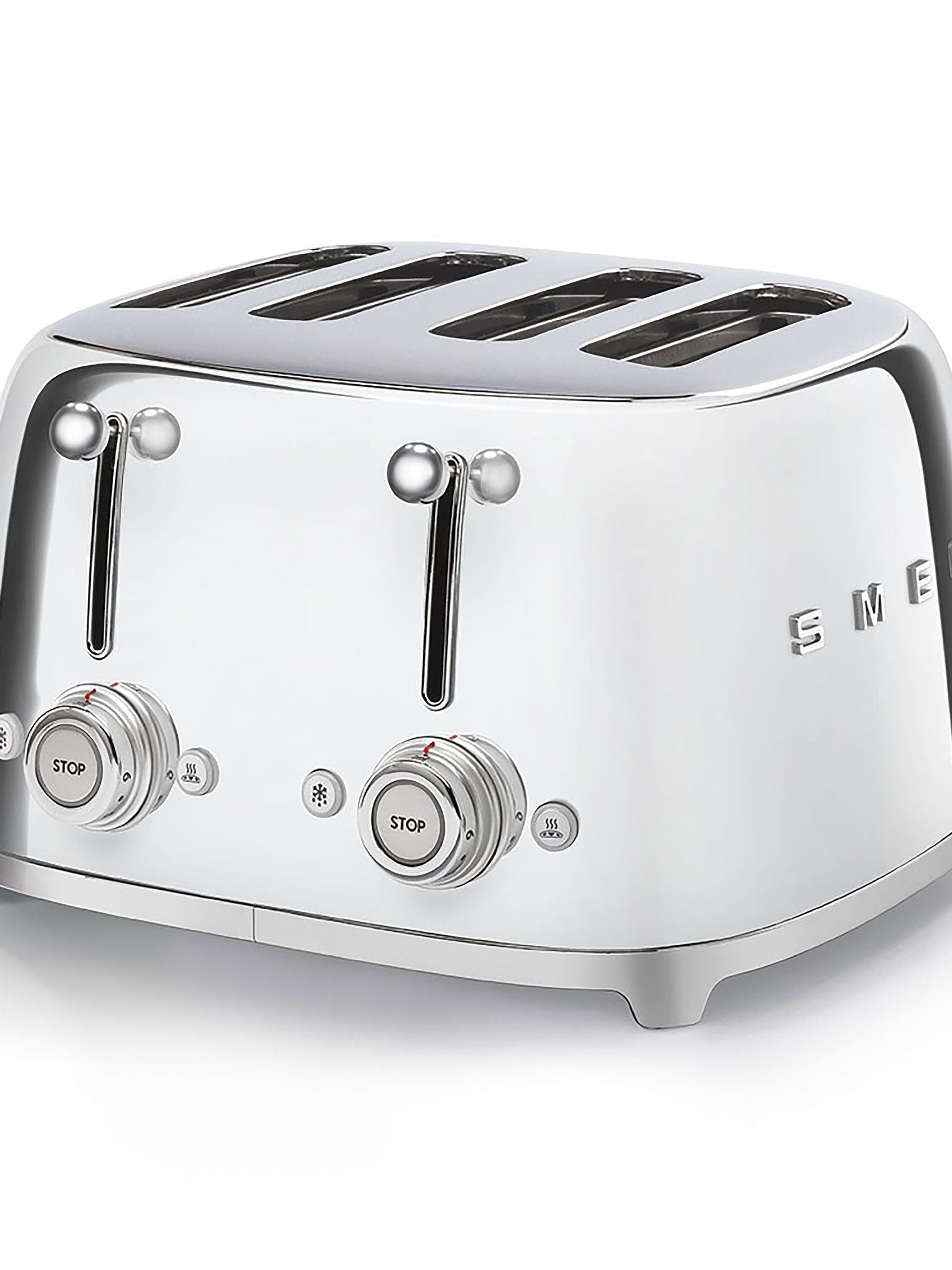 Smeg Black 2 Slice Toaster