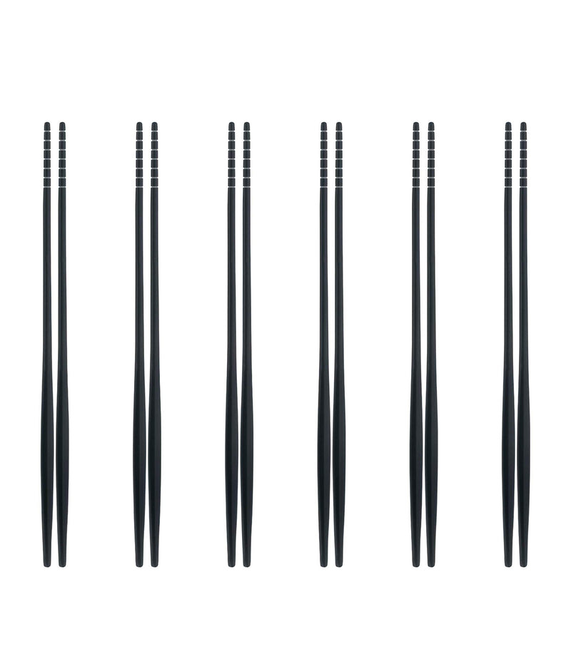 Bugatti Natura stainless steel chopsticks set of 6 - British product
