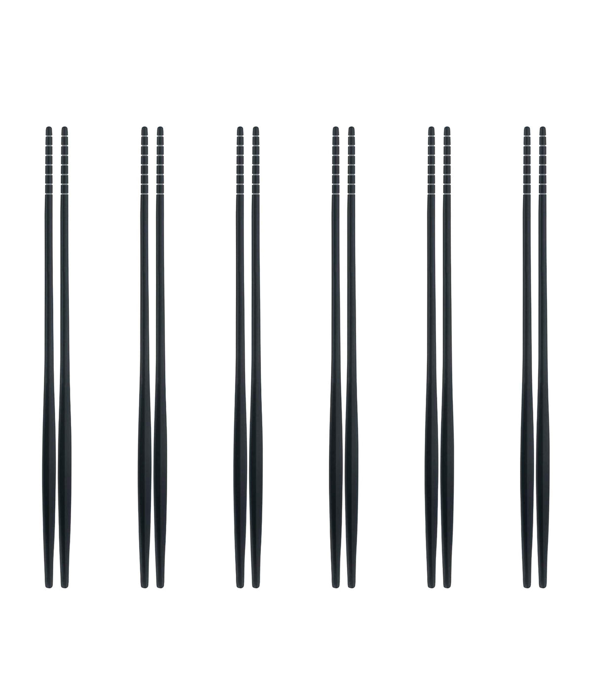 Bugatti Natura stainless steel chopsticks set of 6 - British product