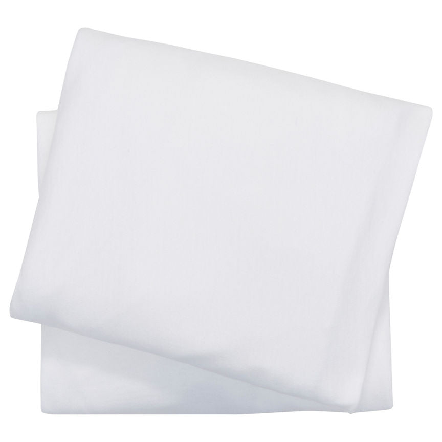 George Home White Fitted Sheets - Cot GOODS ASDA   