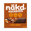Nakd cocoa orange fruit and nut bars 4x35g (British brand)
