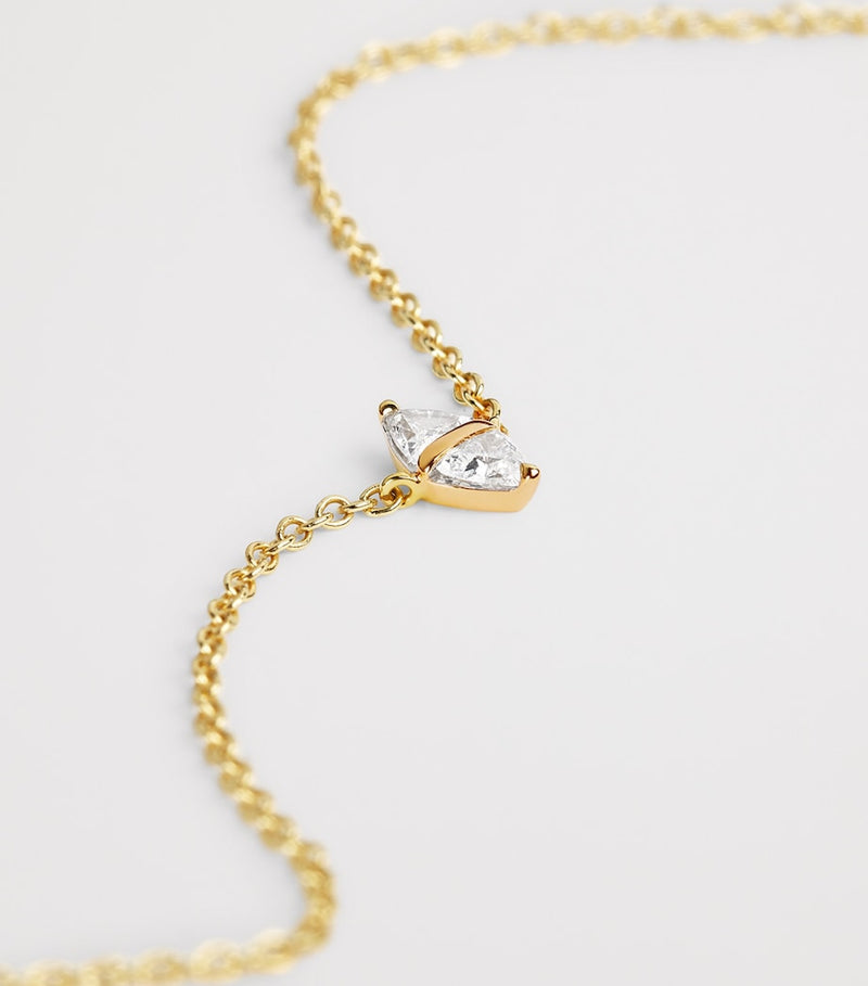 Emily P. Wheeler diamond Tilly necklace 18kt gold, UK version