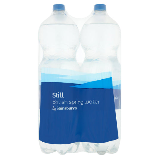 Sainsbury's Still British Spring Water 4x2L - McGrocer