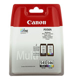 Canon G545 CL546 Black and Colour Ink Cartridge GOODS ASDA   