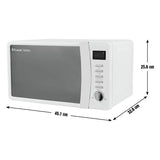 Russell Hobbs cream microwave 17L, imported from the UK
