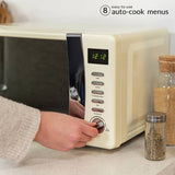 Russell Hobbs cream microwave 17L, imported from the UK