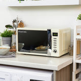 Russell Hobbs cream microwave 17L, imported from the UK