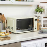 Russell Hobbs cream microwave 17L, imported from the UK