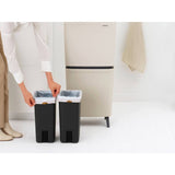 Brabantia Sort Up 25+10+10L recycle bin beige (British brand)