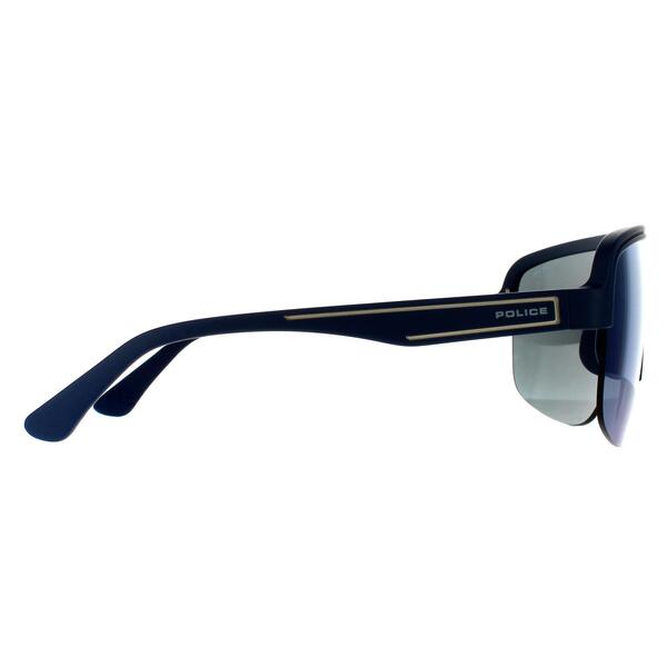Police Arcade 3 blue mirrored sunglasses - British product
