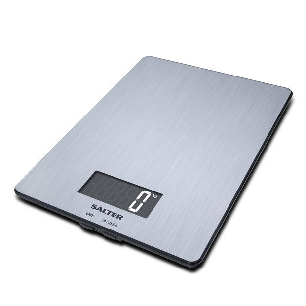 Salter digital kitchen scale 5kg stainless steel, imported from the UK