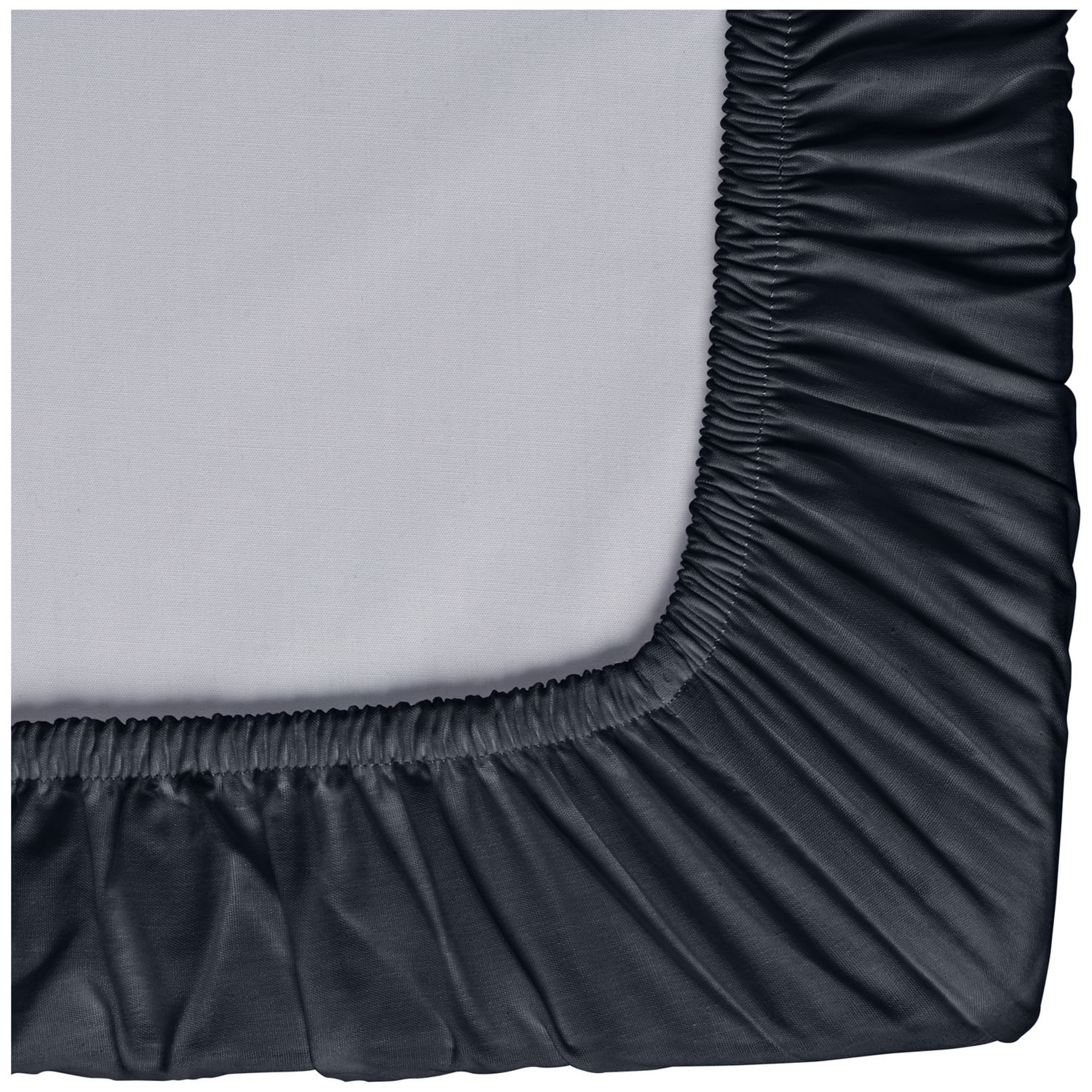 Habitat fitted sheet navy single (British brand)