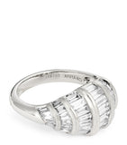 Anita Ko white gold diamond domed Zoe ring, imported from the UK