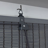 Habitat Bamboo Grey Roller Blind - 120cm