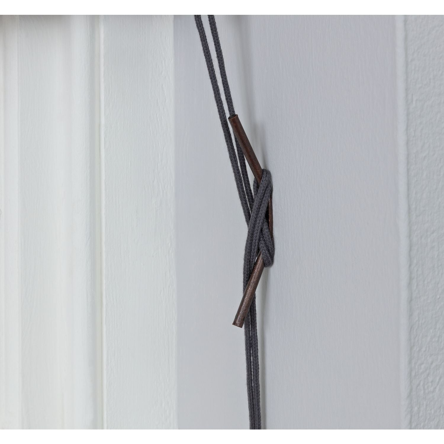 Habitat Bamboo Grey Roller Blind - 120cm