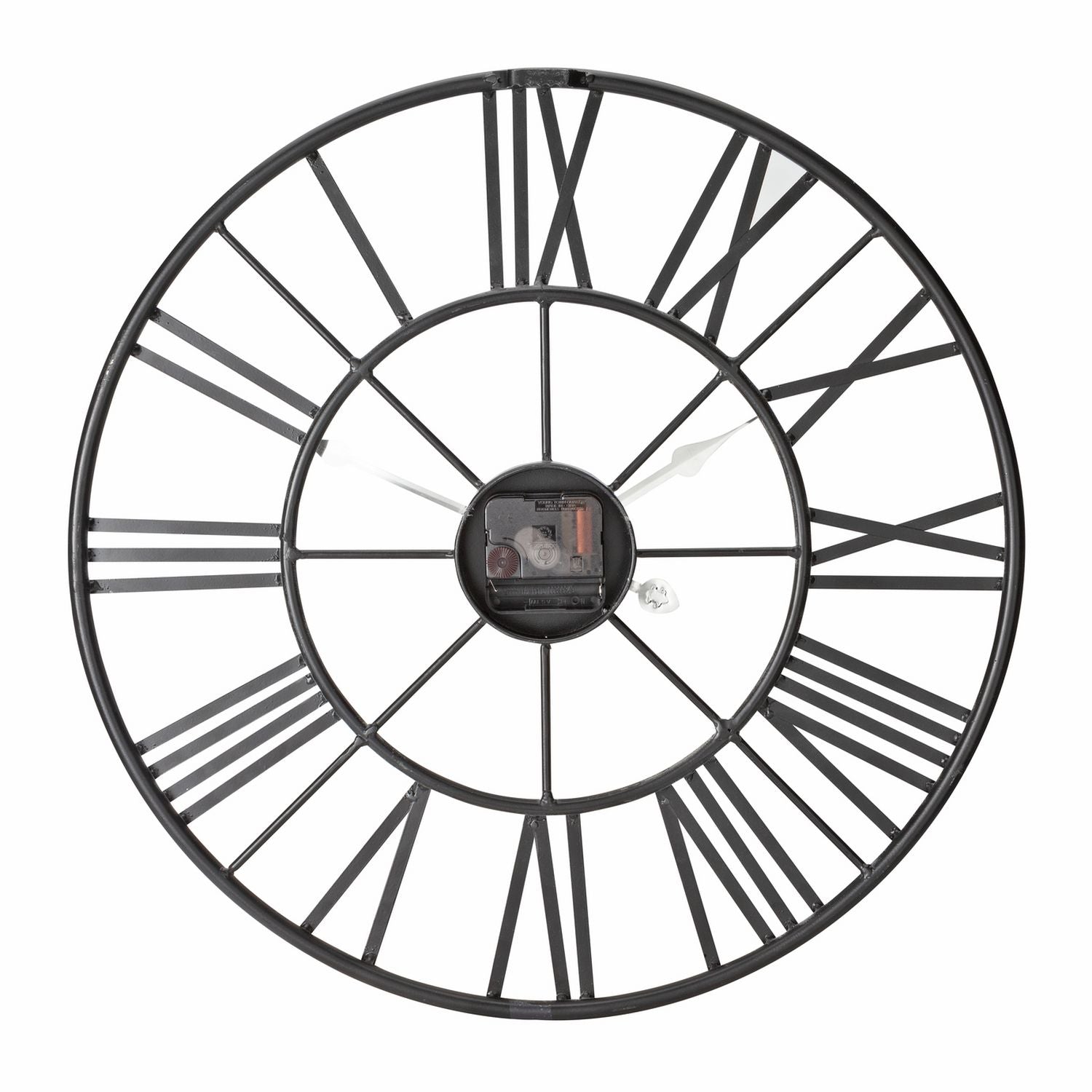 Argos Home large numerical wall clock black 45cm, UK version