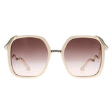 Roberto Cavalli SRC003M sunglasses cream brown gradient, imported from the UK