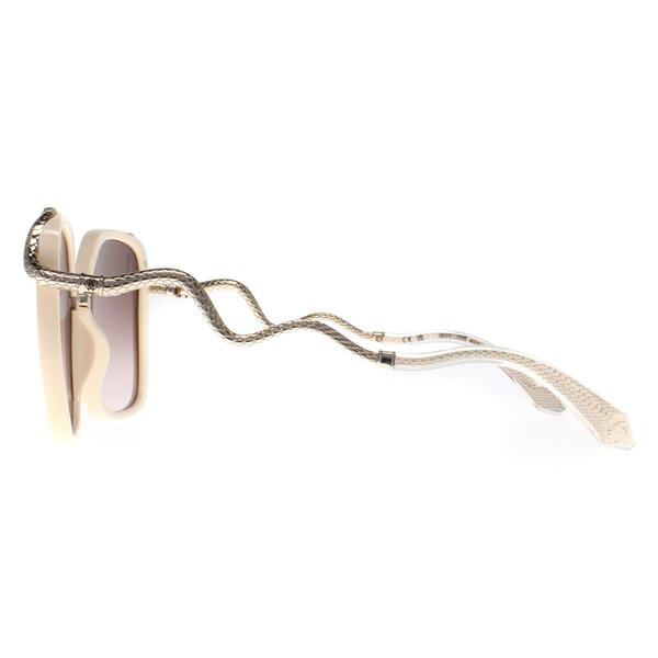 Roberto Cavalli SRC003M sunglasses cream brown gradient, imported from the UK